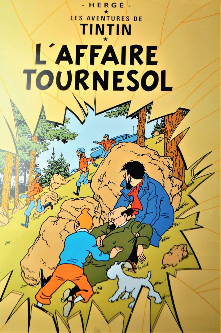 Couverture de Tintin L'Affaire Tournesol