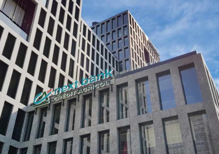 Siège du Crédit Agricole next bank à Genève