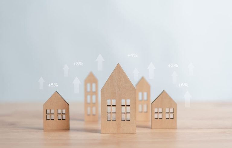 hausse du marché immobilier