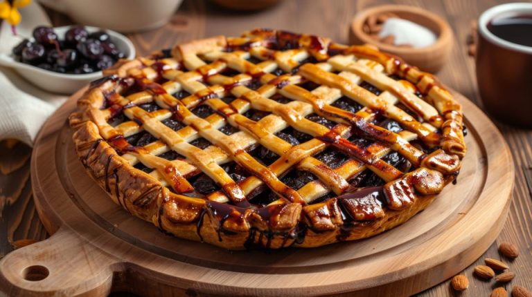 Tarte aux fruits rouges
