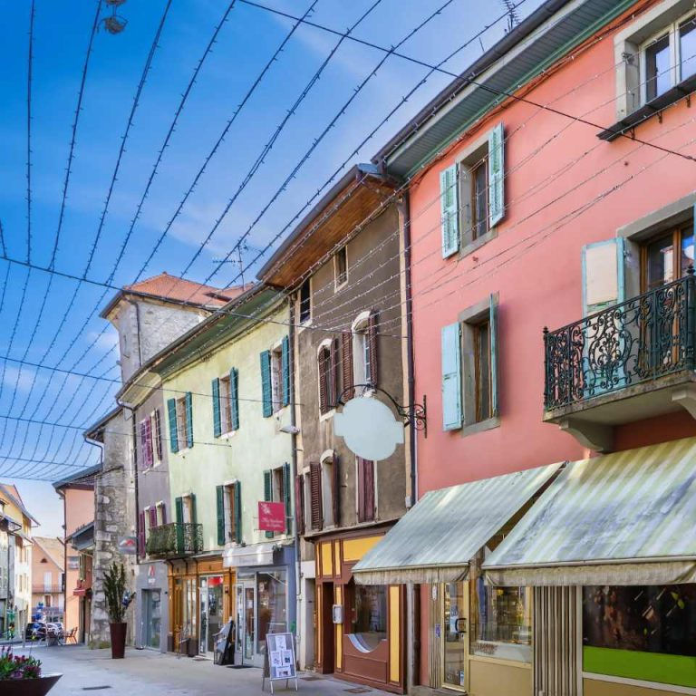 Rue de la Roche sur Foron, Haute Savoie