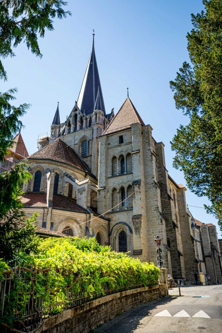 cathédrale de Lausanne en Suisse