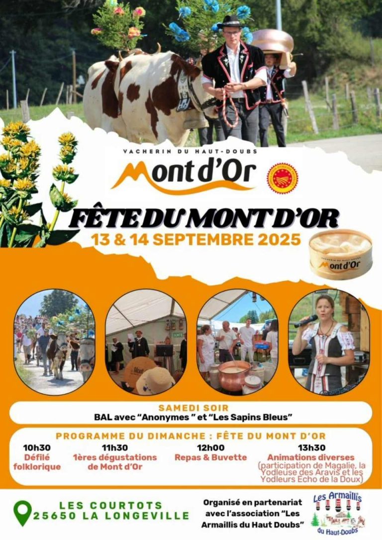Affiche de la fête du Mont d'Or