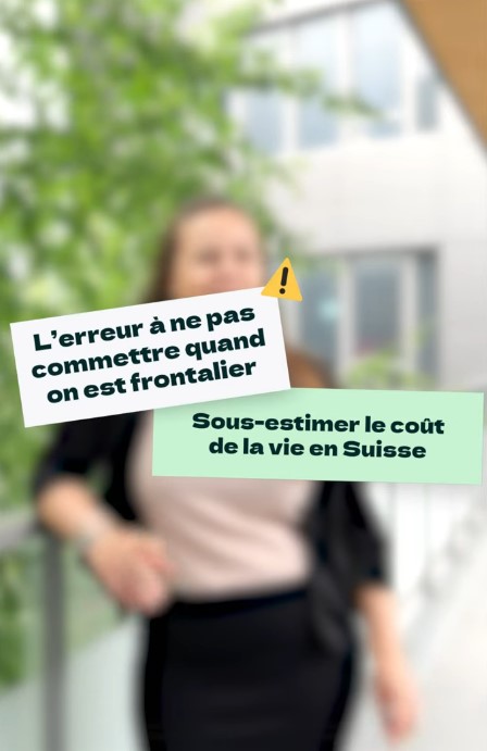 Sous-estimer le coût de la vie en Suisse