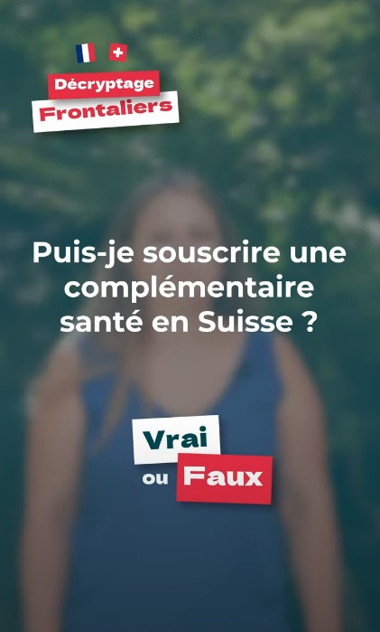 Puis-je souscrire une complémentaire santé en Suisse