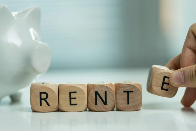 cubes qui forment le mot rente